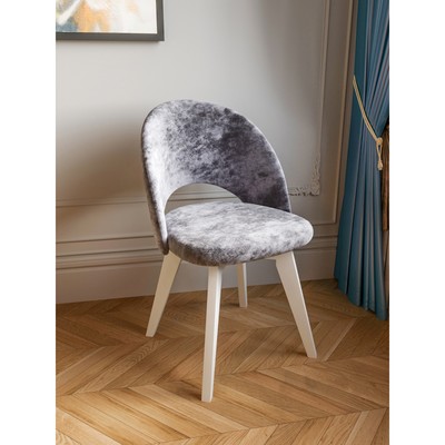 Стул «Блисс. Шаде», цвет серо – голубой/стандарт массив белое дерево