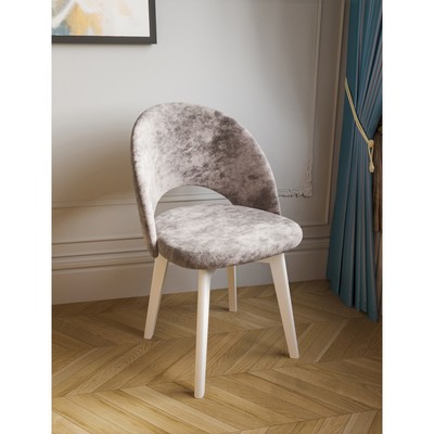 Стул «Блисс. Шаде», цвет какао/компакт массив белое дерево