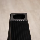 Ваза напольная «Теренс», h=58 см, керамика, чёрная - фото 25291298