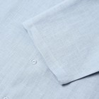 Рубашка мужская с коротким рукавом MIST р.48, голубой - Фото 4