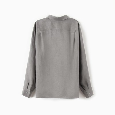 Рубашка мужская MIST, размер 48, серая