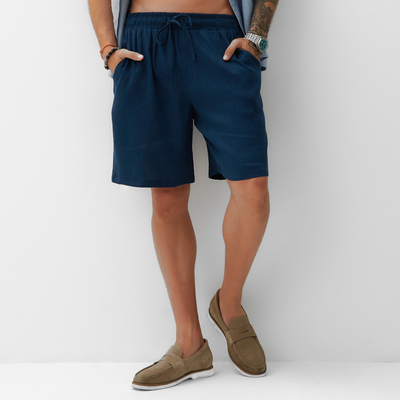 Шорты мужские MIST, размер 48, тёмно-синие