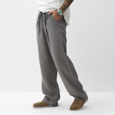 Брюки мужские MIST Linen, размер 56, серые