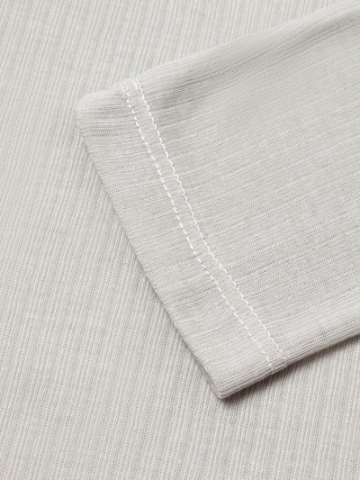 Пижама женская (лонгслив, шорты) KAFTAN «Бархат», размер 40-42, цвет серый, голубой