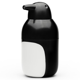 Диспенсер для мыла Qualy Penguin, цвет чёрно-белый
