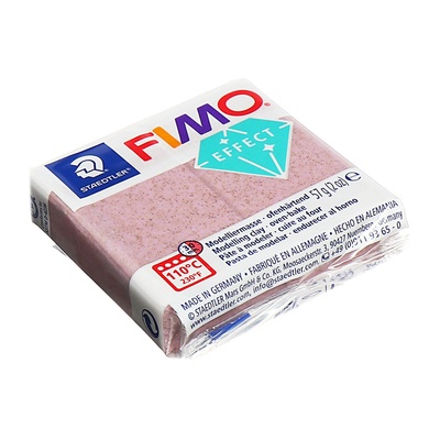 Пластика-полимерная глина запекаемая 57г FIMO effect розовое золото 8010-212
