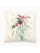 Набор декоративных новогодних наволочек «Этель. Hello, winter» 40×40 см, 4 штуки, велюр - Фото 5