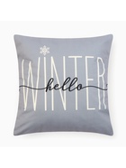 Набор декоративных новогодних наволочек «Этель. Hello, winter» 40×40 см, 4 штуки, велюр - Фото 7