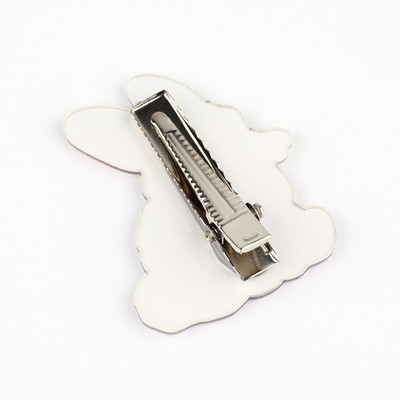 Заколка для волос «Зайчик», 3.2×3.9×1 см