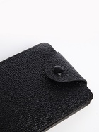 Портмоне мужское на кнопке, чёрное - Фото 4