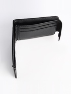 Портмоне мужское на кнопке, чёрное - Фото 3