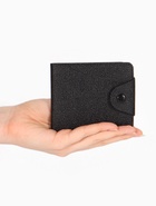 Портмоне мужское на кнопке, чёрное - Фото 7