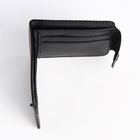 Портмоне мужское на кнопке, коричневое - Фото 3