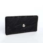 Кошелёк женский на магните, 19×2.5×9 см, чёрный - Фото 5