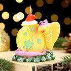 Свеча декоративная «Будильник новогодний. Змея», 7.5×6×9.5 см - Фото 7