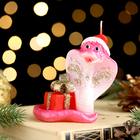 Свеча декоративная «Змея с подарком», 7.5×5×8 см - Фото 8