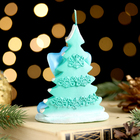 Свеча декоративная «Змея у новогодней ёлки», 6×4.5×9 см - Фото 9