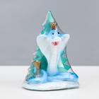 Свеча декоративная «Змея у новогодней ёлки», 6×4.5×9 см - Фото 4