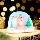 Свеча декоративная «Змея 2025 с голубым небом» - Фото 7