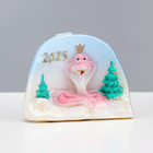 Свеча декоративная «Змея 2025 с голубым небом» - Фото 4