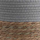 Набор корзин из 3 шт, D30xH23, D25xH20, D22xH17 см, рогоз - фото 24992266