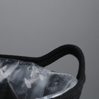 Набор корзин из 3 шт, D30xH23, D25xH20, D22xH17 см, рогоз - фото 24992269