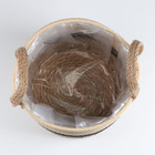 Набор корзин из 3 шт, 31x28x27 см, 27x23x25 см, 24x20x21 см, рогоз - фото 24992275