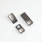 Шнурки для обуви, пара, с плоским сечением и фиксатором на магнитах, 100 см, чёрные - Фото 5