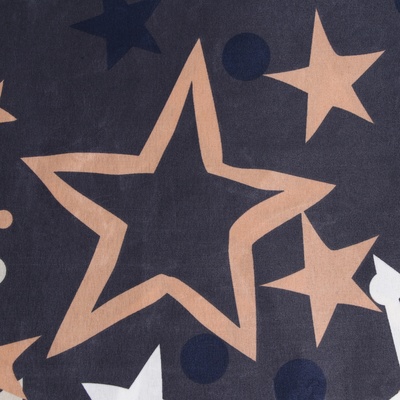 Комплект постельного белья Newday дуэт "Звездопад" 143*215см-2шт,215*220см, 50*70см-2шт, полисатин,80г/м²