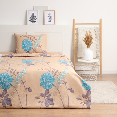 Постельное бельё евро Newday Soft time, полисатин