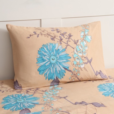 Комплект постельного белья Newday дуэт Soft time 143*215см-2шт,215*220см, 50*70см-2шт, полисатин,80г/м²