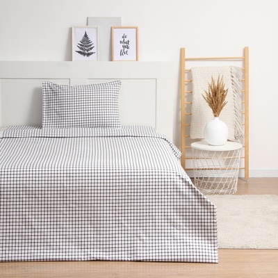 Постельное бельё евро Newday Cell, полисатин