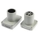 Приточный вентиляционный клапан "ВИЕНТО" ПВК ИОН, d=83 мм, длина 150-680 мм - фото 24992441