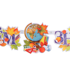 Гирлянда "С Днём Знаний" кольца пикколо, 110 см - фото 25292487