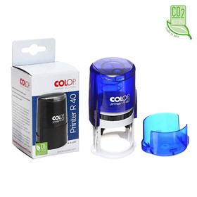 {{photo.Alt || photo.Description || 'УЦЕНКА Оснастка для круглой печати автоматическая COLOP Printer R40, диаметр 41.5 мм, с крышкой, корпус индиго'}}