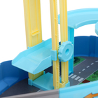 Парковка в рюкзаке «Полицейская погоня», 3 машинки, 1 вертолёт - Фото 4