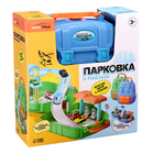 Парковка в рюкзаке «Полицейская погоня», 3 машинки, 1 вертолёт - Фото 10