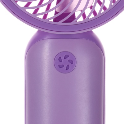 Портативный ручной мини вентилятор YM88151, 250 мАч, 1 режим, кабель для зарядки, фиолетовый