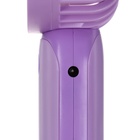 Портативный ручной мини вентилятор YM88151, 250 мАч, 1 режим, кабель для зарядки, фиолетовый - Фото 5