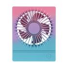 Портативный настольный вентилятор YS2202B, 500 мАч, 3 режима, вход micro-USB, провод, градиент холодный - Фото 4