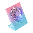 Портативный настольный вентилятор YS2202B, 500 мАч, 3 режима, вход micro-USB, провод, градиент холодный - Фото 7