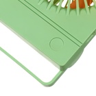 Портативный настольный вентилятор YS2202B, 500 мАч, 3 режима, вход micro-USB, провод, градиент тёплый - Фото 9