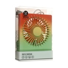 Портативный настольный вентилятор YS2202B, 500 мАч, 3 режима, вход micro-USB, провод, градиент тёплый - Фото 12