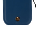 Портативный вентилятор F30, функция Power bank 3000 мАч, 3 режима, USB, складной, синий - фото 12140962