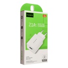 Сетевое зарядное устройство Maimi C43, USB, 2.1 А, белое - Фото 5