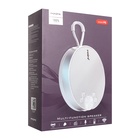 Портативная колонка Maimi F6, microUSB, FM, BT 5.1, 1200 мАч, серебристая - Фото 8