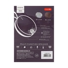 Портативная колонка Maimi F6, microUSB, FM, BT 5.1, 1200 мАч, серебристая - Фото 11