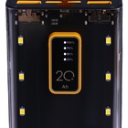 Внешний портативный аккумулятор CRR-33, 20000 мАч, 2USB, Type-C, 2 А, с дисплеем, чёрный - Фото 6