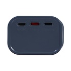 Внешний портативный аккумулятор CRR-28, 10000 мАч, 2USB, 3 А, с дисплеем, быстрая зарядка, серый - Фото 5