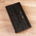 Подставка под системный блок, на колёсиках, 200(300)×450 мм, цвет чёрный - Фото 3